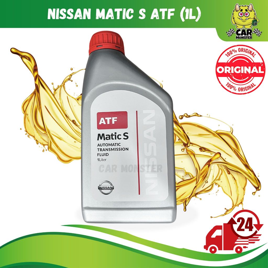 (ORIGINAL) Nissan ATF Matic S Auto Transmission Fluid (1L) | Shopee ...