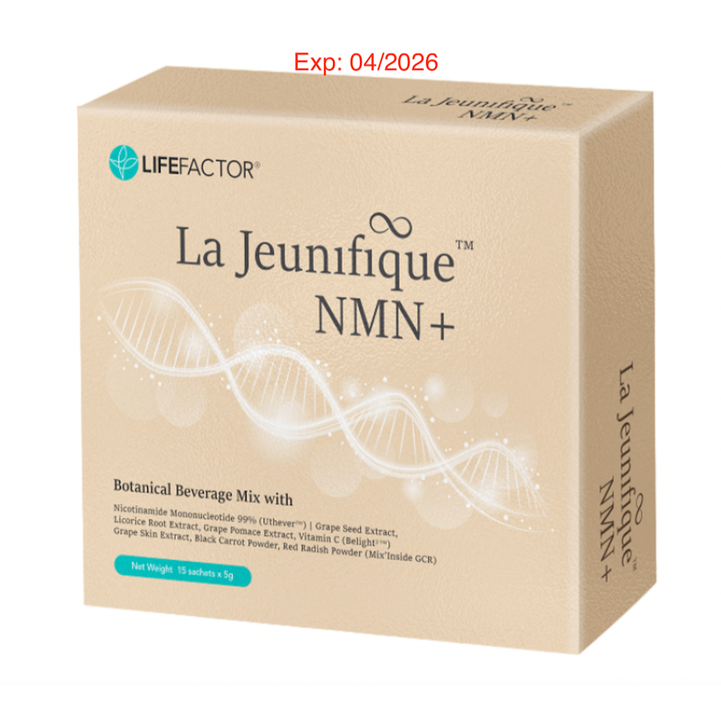 *Ready Stock* Life Factor La Jeunifique NMN+ (15 sachets x 5g) (Exp 04