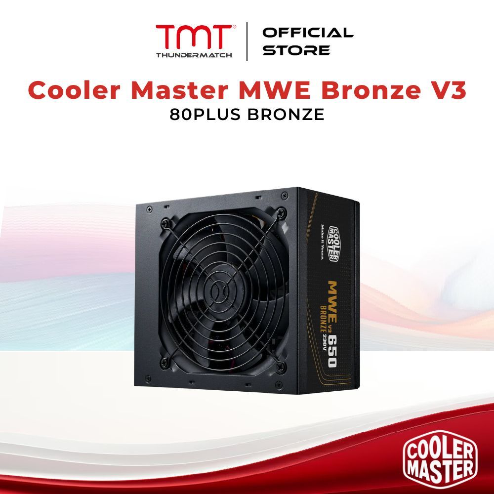 Cooler Master MWE Bronze V3 (650W/750W) 80PLUS BRONZE Power Supply ...