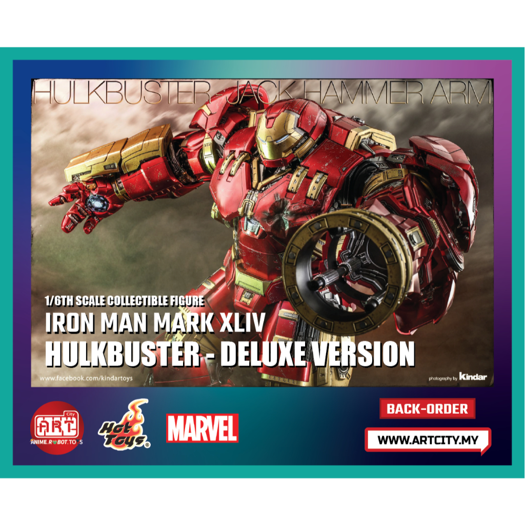 Hot Toys - Iron Man Mark 44 - Hulkbuster Deluxe Version - 1/6th