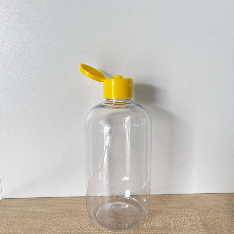 Botol Kosong Plastik 500ml Transparent Bottle Empty Plastic Bottle Flip ...