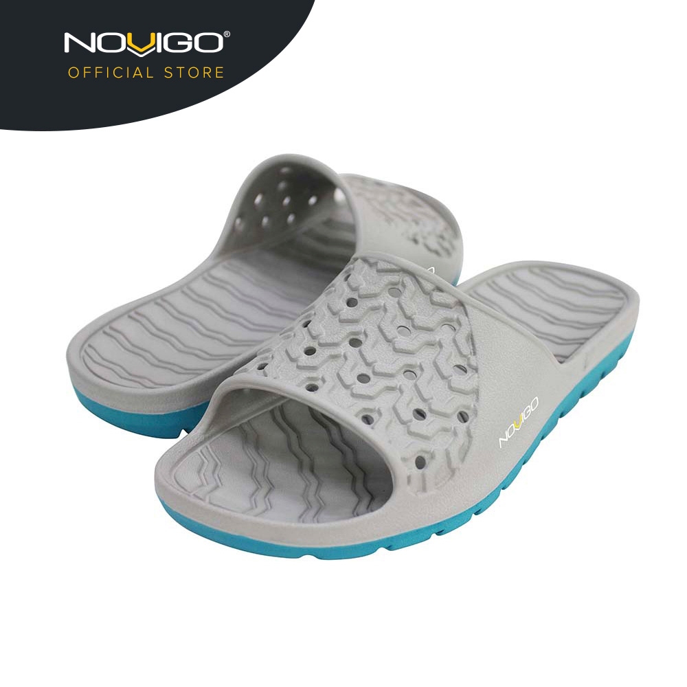 Novigo® Pamplona Dual Density Unisex EVA Sandal (Cloud Grey/Petrol ...