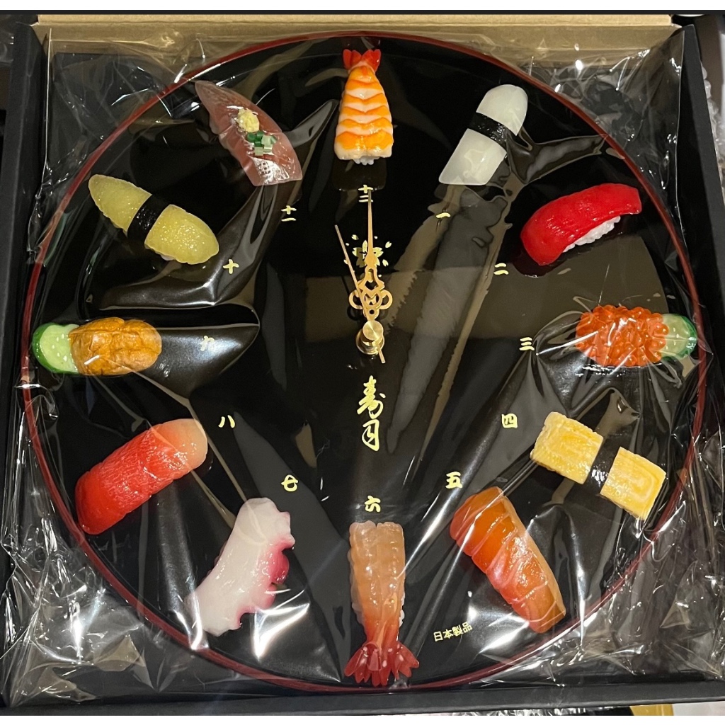 Japanese Food Fake Food Sushi Clock - Made in Japan | Shopee Malaysia