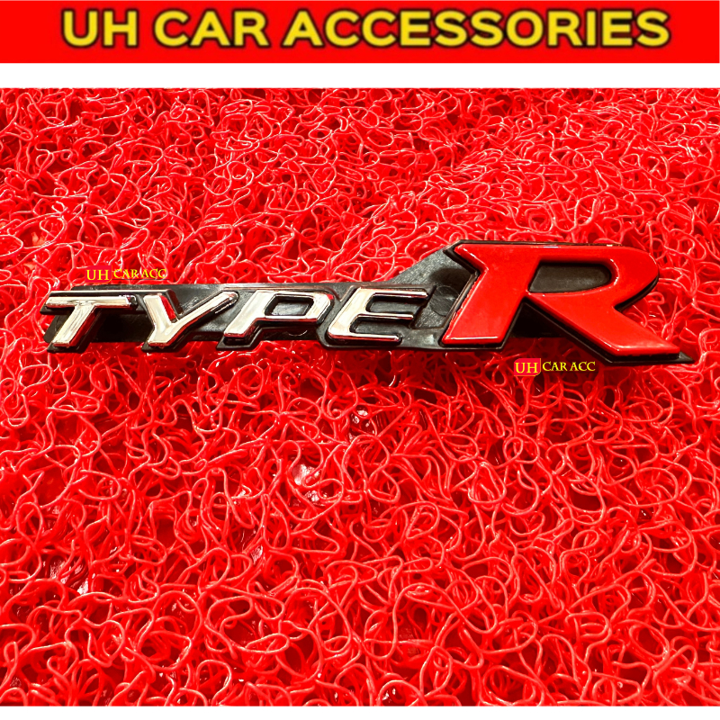 TYPE R EMBLEM LOGO FOR HONDA CIVIC FC TYPE R GRILL GRILLE ONLY | Shopee ...