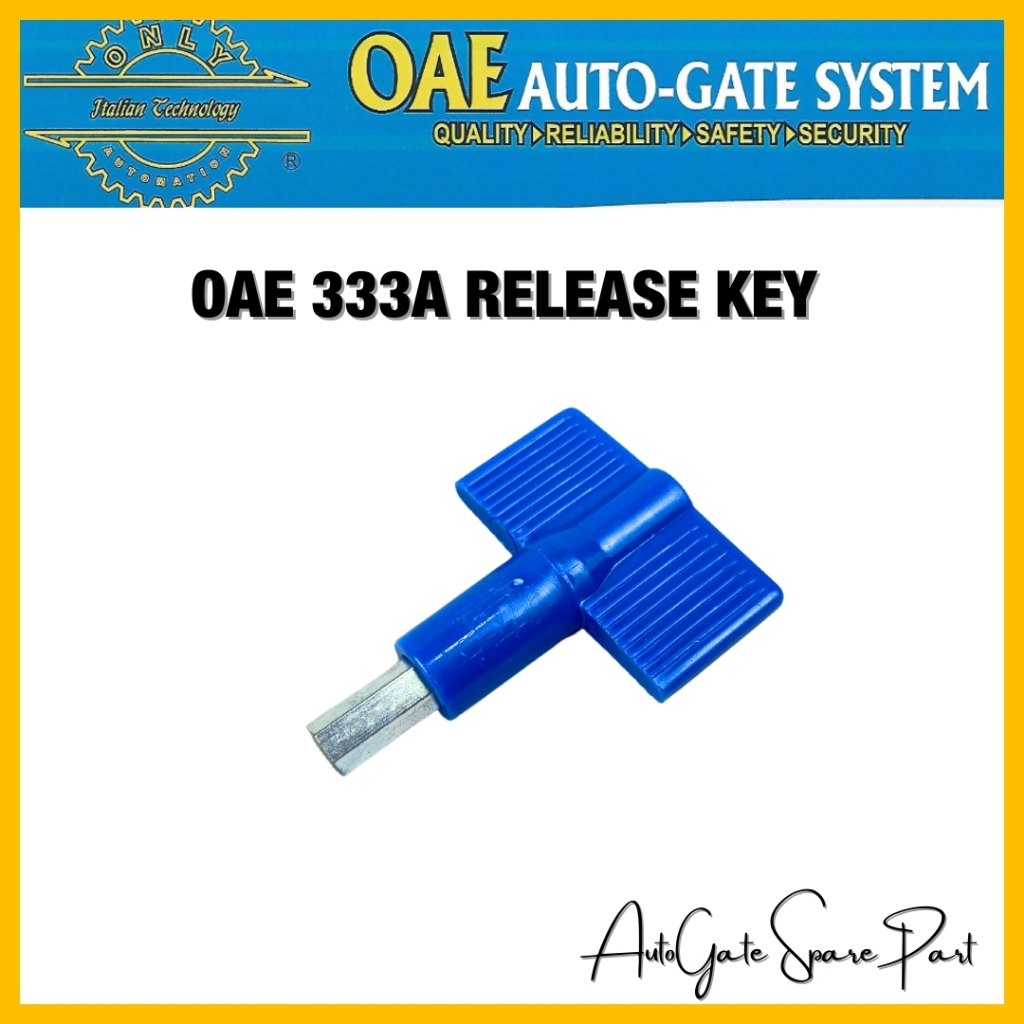 OAE 333A Autogate System Release Key /Allen Key [1 Piece] (Original ...