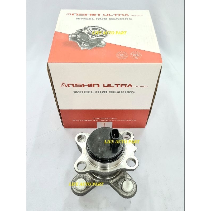 Anshin Ultra series Perodua Bezza 1.0 Axia 1.0 Rear Wheel Hub Bearing 1 ...