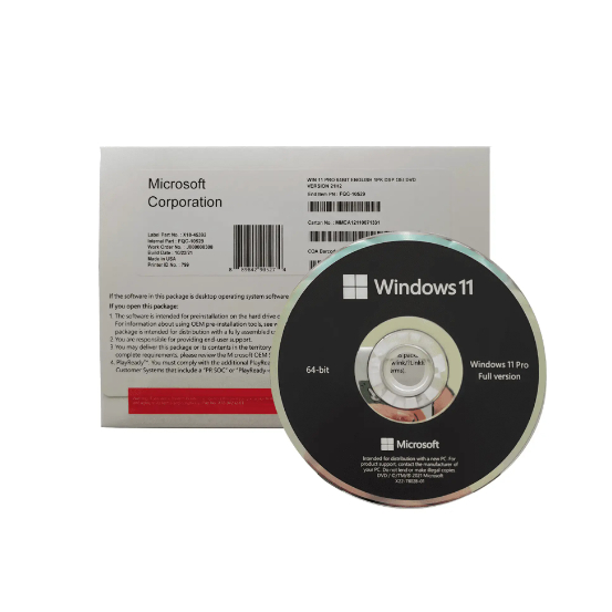 Microsoft Windows 11 Pro DVD Packing Genuine Latest Version | Shopee ...