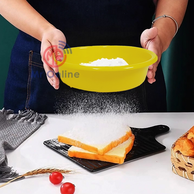 Round Plastic Flour Strainer/Flour Sieve/Flour Sifter/Flour Filter ...