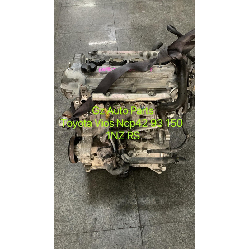 Toyota Vios 1.5 1NZ Engine Rs Model Original Japan | Shopee Malaysia