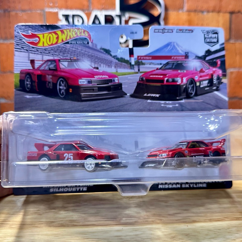 [Hotwheels Twin Pack Skyline] Nissan Skyline R30 LB-ER34 LBWK Plymouth ...