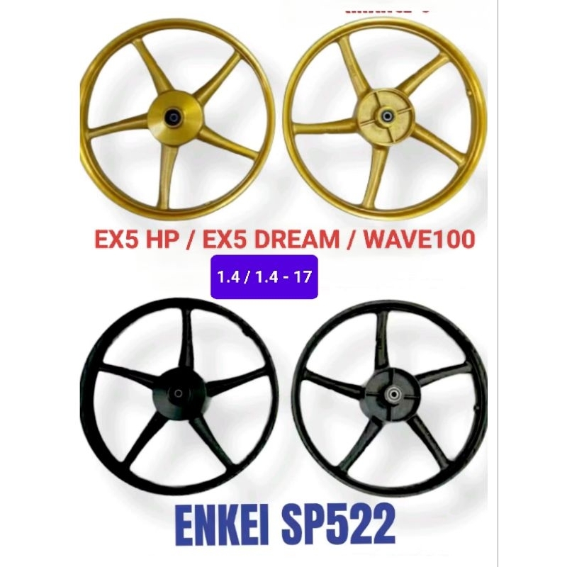 SP SP522 WAVE100 EX5 HIGH POWER EX5 DREAM SIZE 1.4/1.4-17 INCI SPORT ...