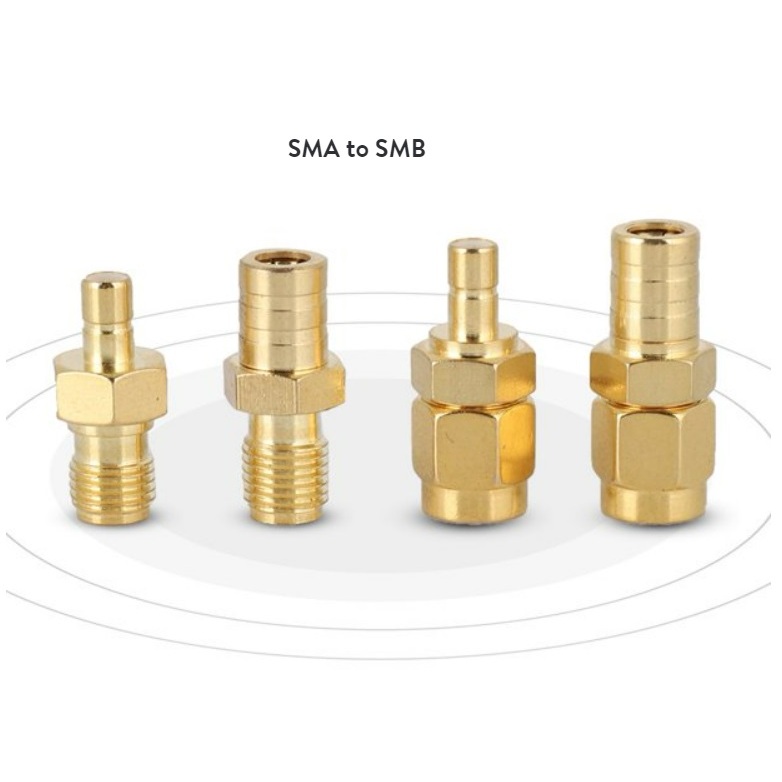 4 Types of DAB Connector SMA to SMB RF Adapter Converter Kit Set ...