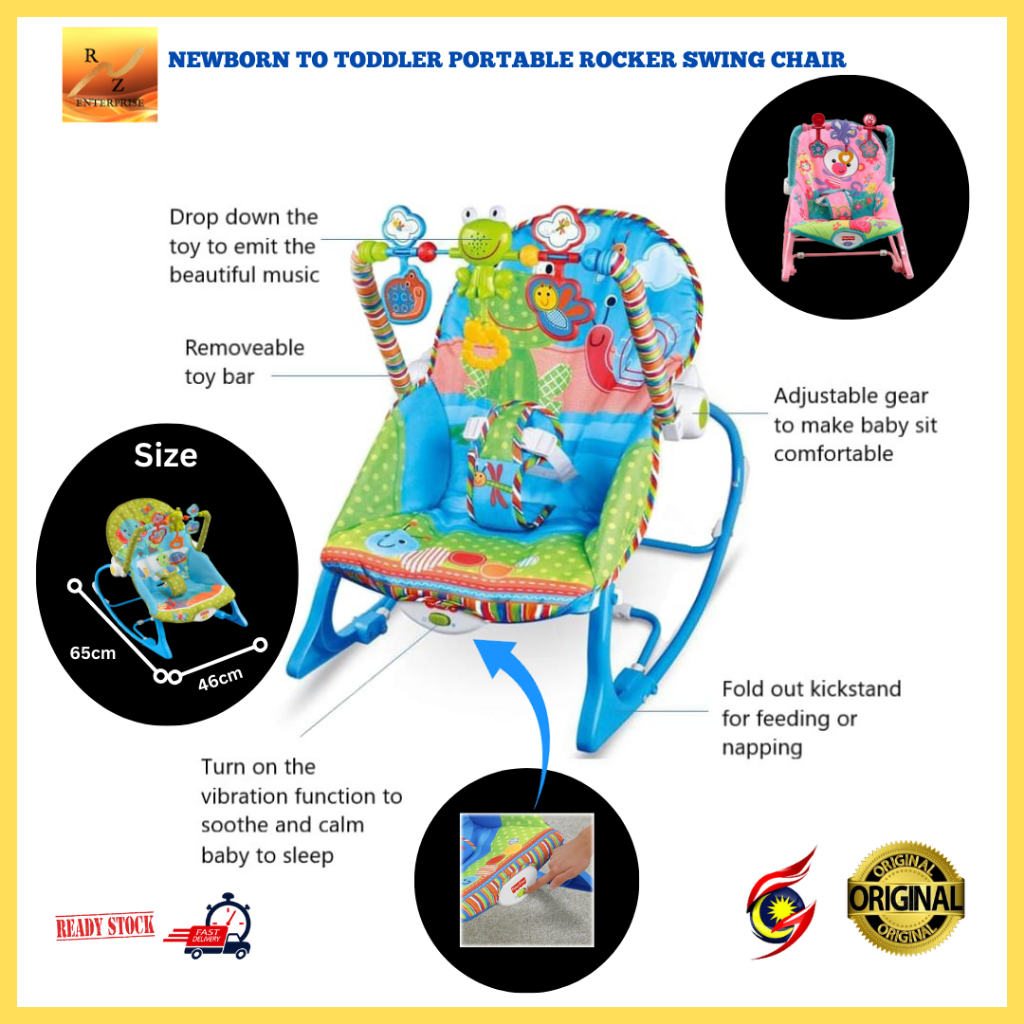 Portable Rocker Fisher Rocking Chair Fisher Price Newborn To