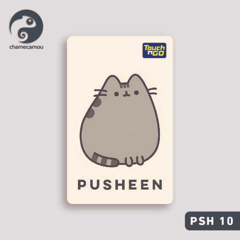 Pusheen - Sticker For Touch n Go Card (Waterproof, High Quality) TnG ...
