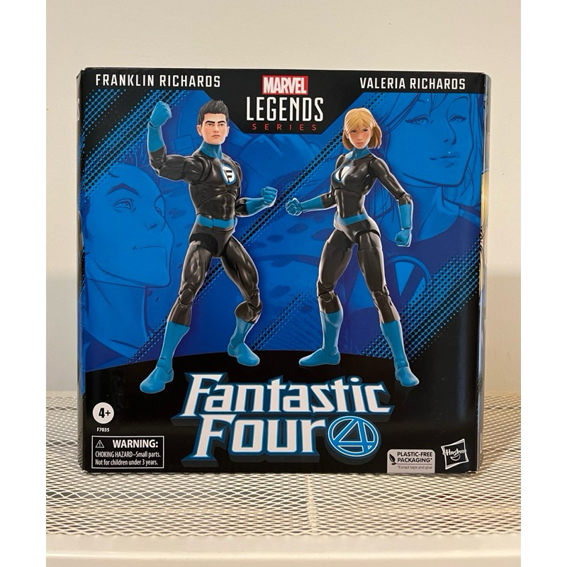 Marvel Legends Series Fantastic Four Franklin Richards & Valeria ...