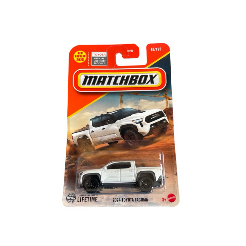 Matchbox Case A 2025 2024 Toyota Tacoma (White) | Shopee Malaysia