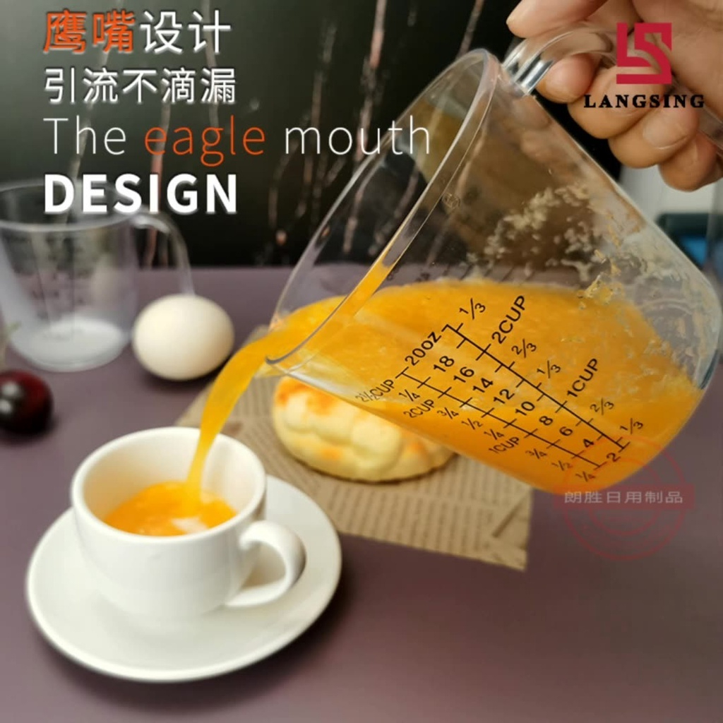 4 Size Measurement Cup 4大小量杯 4 Saiz Cawan Penyukat / Baking / Yum Yum ...