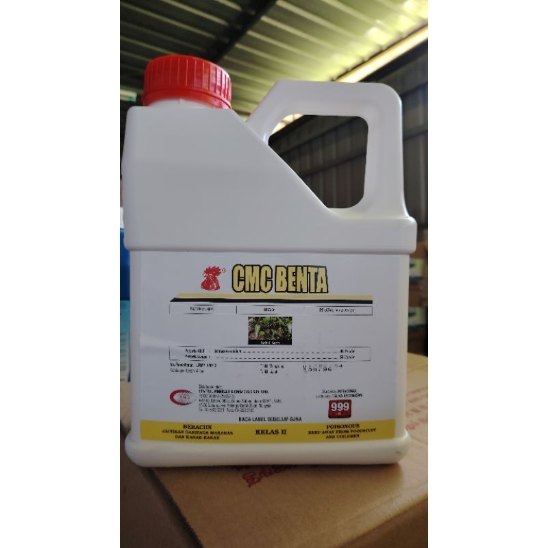 4L CMC BENTA / BASF Basagran / Bentazone Sodium 44.0% / Racun Rumpai ...