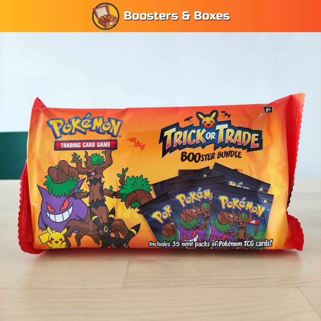 Pokemon Tcg 2024 Pokemon Trick Or Trade Booster Bundle - 35 Halloween Mini  Packs (105 Cards Total), Factory Sealed Litwick 036/167 Trick Or Trade  Booster Bundle 2024