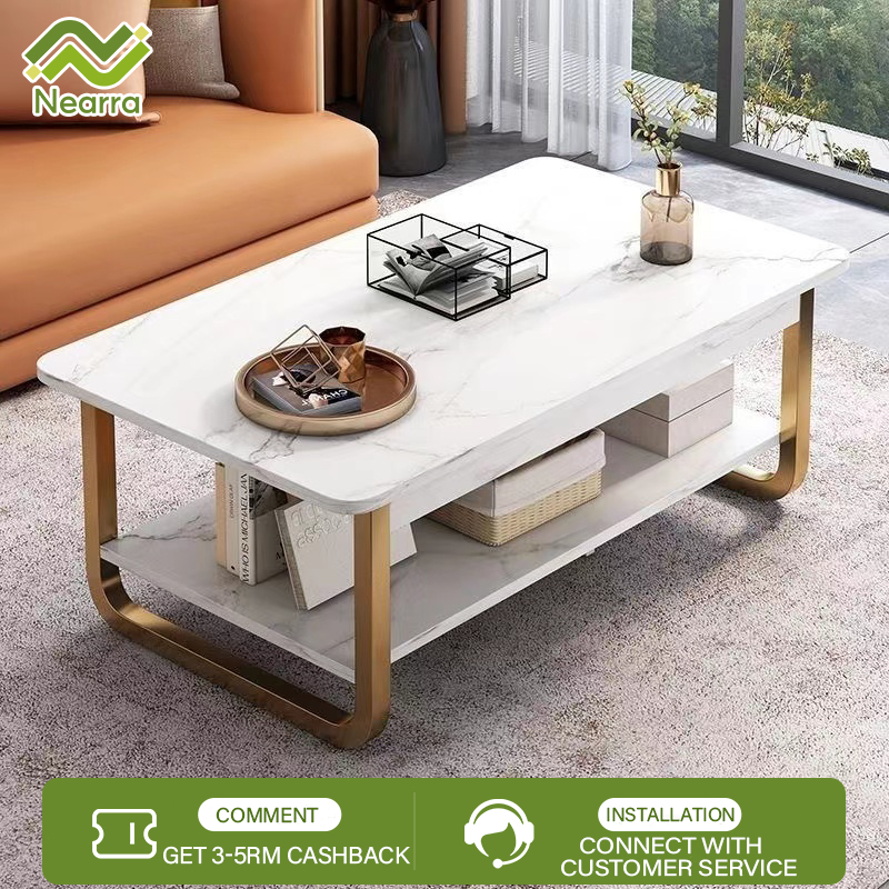 Nearra Scandinavian style coffee table living room table coffee table