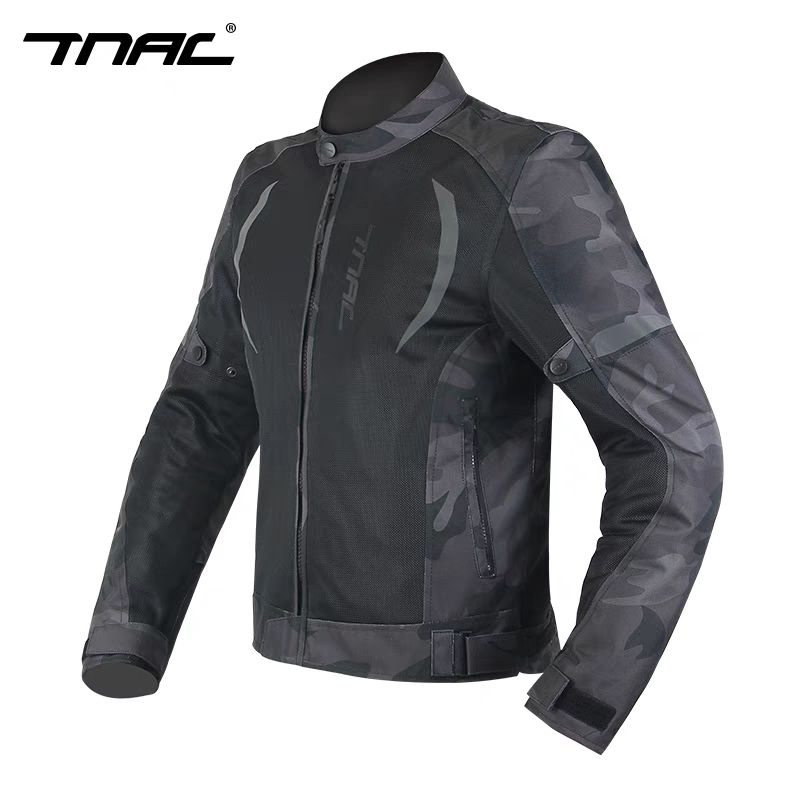 Original Tnac Torque Camo Mesh Riding Jacket | Shopee Malaysia