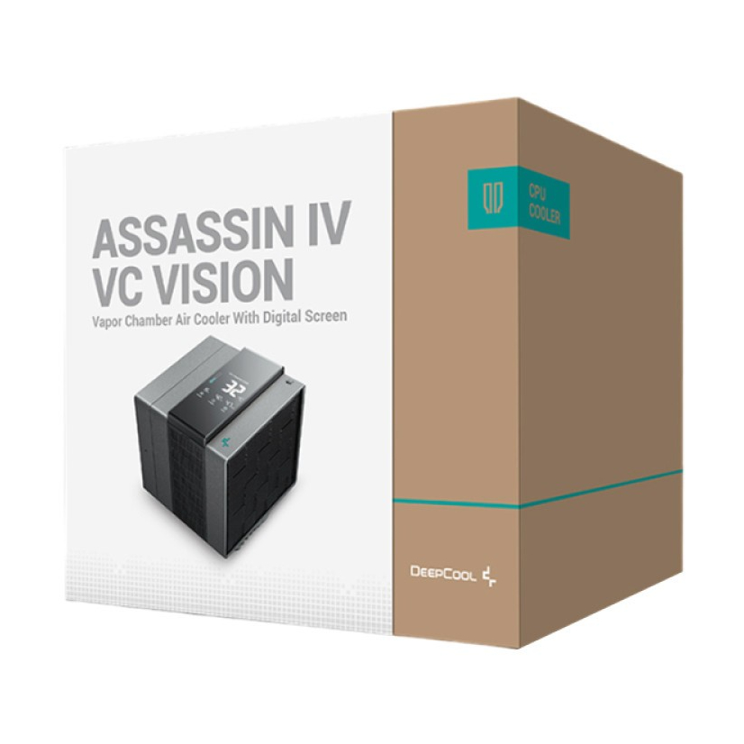 # DeepCool ASSASSIN IV VC VISION - Vapor Chamber CPU Air Cooler With ...