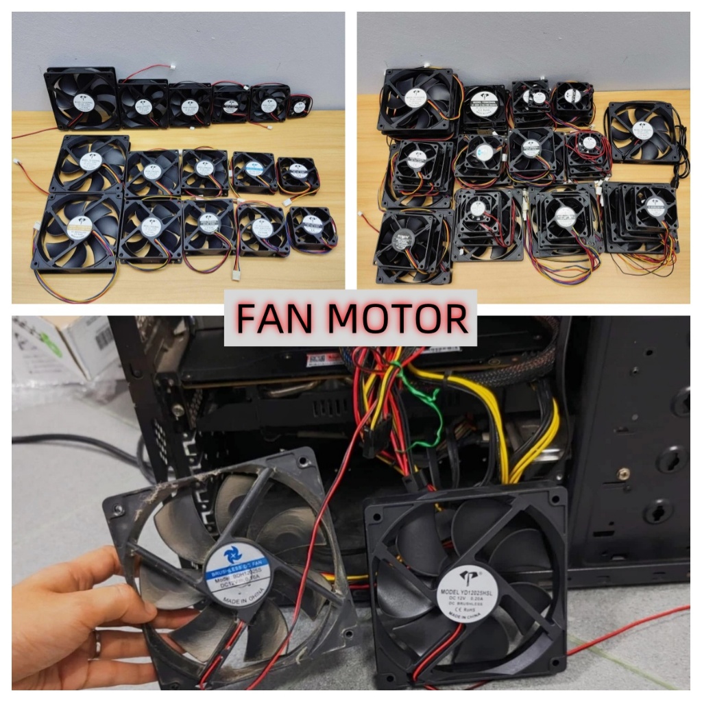 FAN MOTOR MINI UNIVERSAL 5/12/24/220/240V COOLING FAN COMPUTER PC BOARD ...