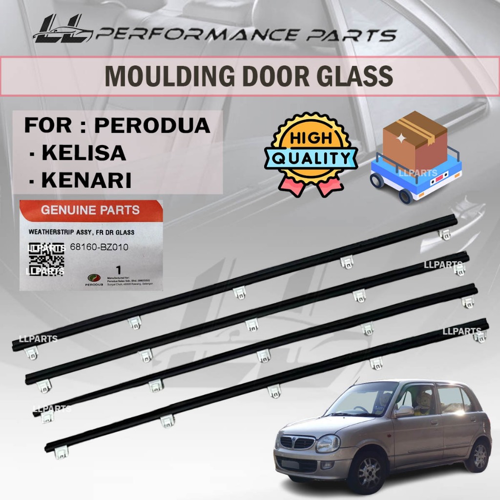 Original Perodua Kelisa / Kenari Door Moulding Lining Rubber Outer