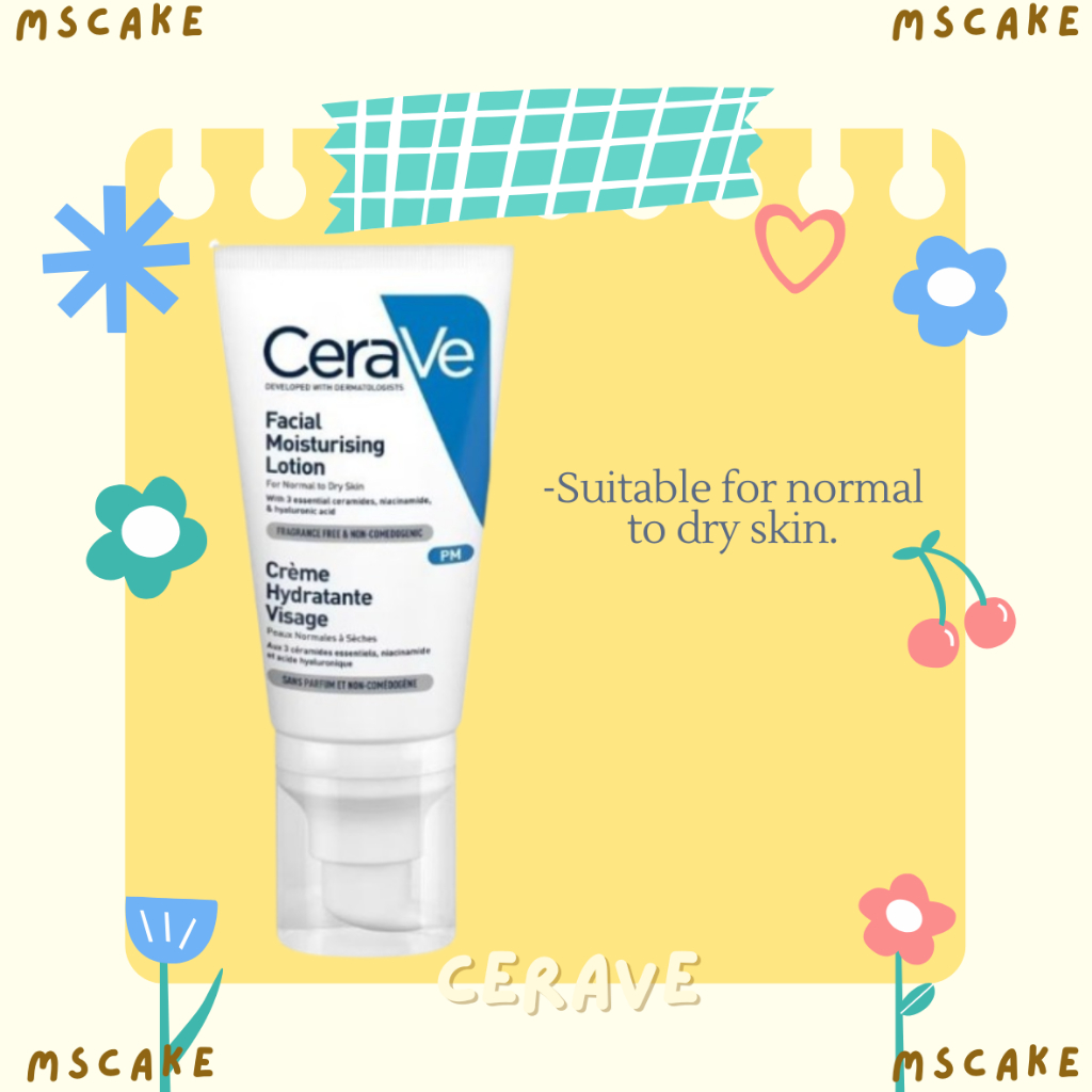 CeraVe PM Facial Moisturizing Lotion 52ml- For Night Time | Shopee Malaysia