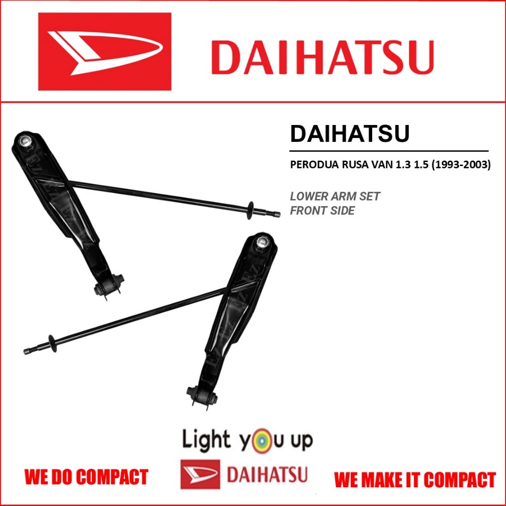 FRONT LOWER ARM SET FOR PERODUA RUSA VAN 1.3 1.5 | Shopee Malaysia
