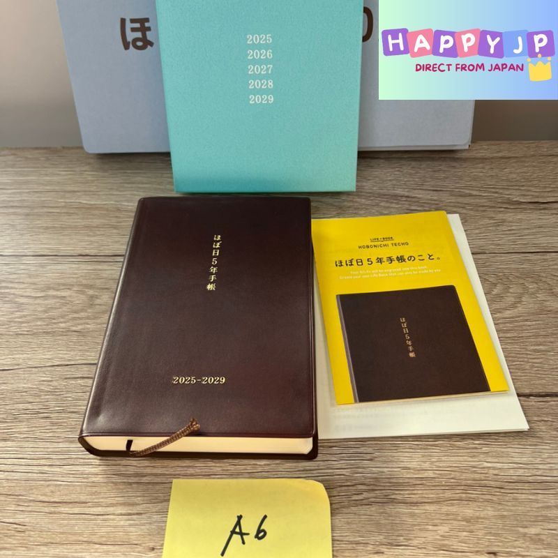 Hobonichi Techo 2025 5 Year Techo 2025 2029 A6 Size Shopee Malaysia