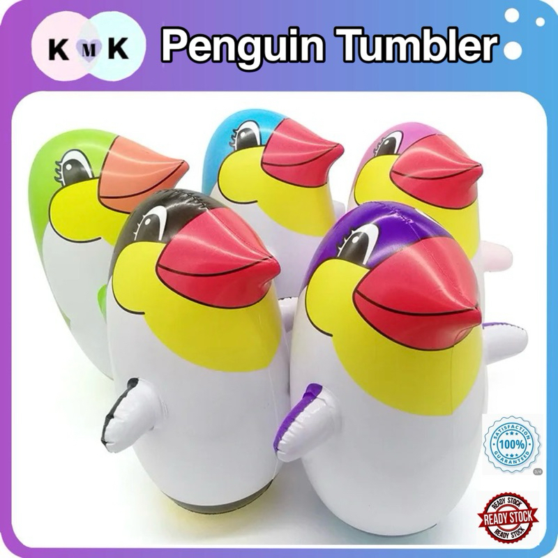 36cm Inflatable Penguin Beach Pool Kids Toy Outdoor Children