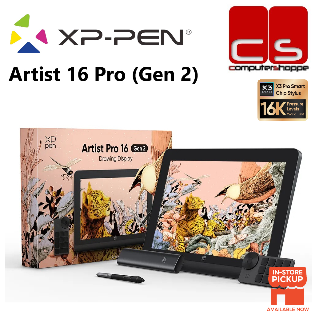 XP-Pen Artist 16 Pro (Gen 2) WQXGA IPS Display Drawing