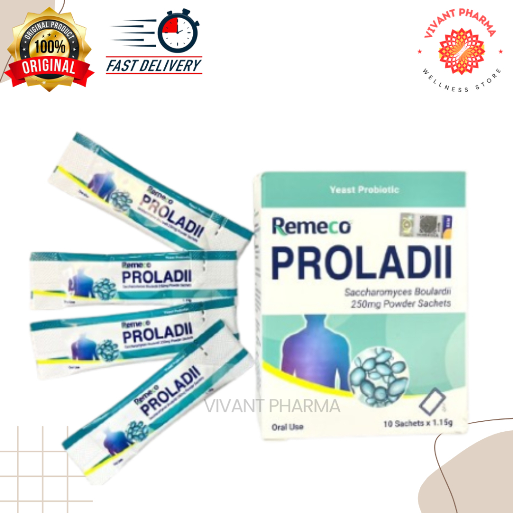 Remeco Proladii Powder Sachets Yeast Probiotic 10's *Equivalent to ...