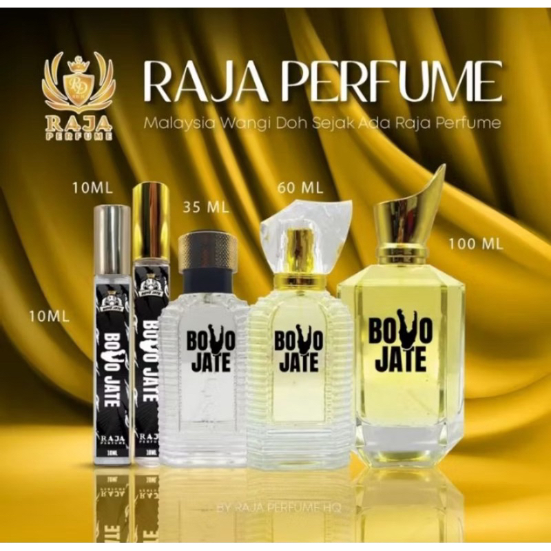𝗢𝗥𝗜𝗚𝗜𝗡𝗔𝗟💯RAJA PERFUME 35 ML/60ML/110ML BOYO TINO BOYO JATEE BOYO TEMAGO ...