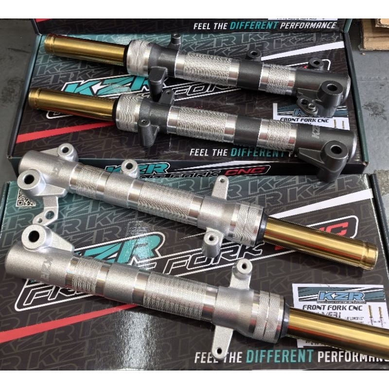 KOZI KZR SYM VF3 VF3I 185 CNC LAY FRONT FORK LOWER 1.5 INCH GOLD TUBE ...