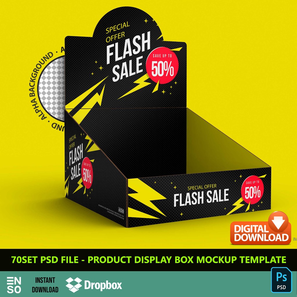 70-Set PSD Product Display Box Mockup Template | PHOTOSHOP Editable ...