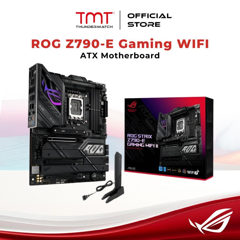ASUS ROG Strix Z790-E Gaming WIFI ATX Motherboard | Shopee Malaysia