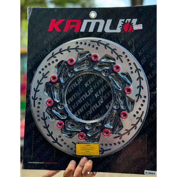 ORIGINAL KAMUI XMAX DISC 300MM GOLD/BLUE/RED/GREEN PIN DISK BESAR XMAX ...