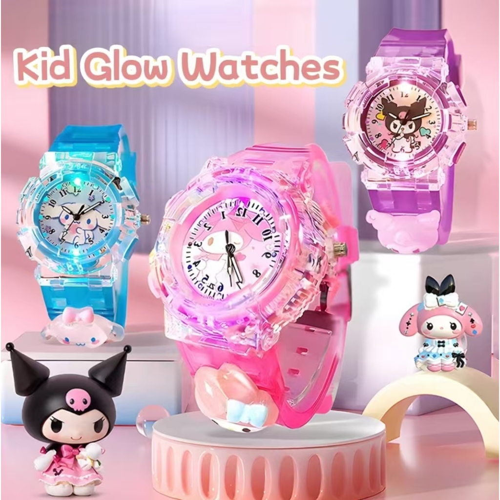 Cartoon Watch Kids LED Watches / Jam Analog Kartun Jam Tangan Kanak ...