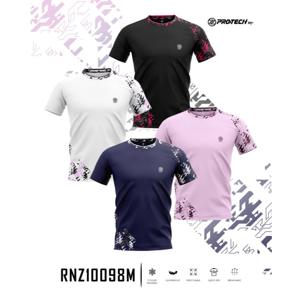 PROTECH Dry Fit Sport Graphic Training Jersey RNZ10098M - FREE GRIP ...