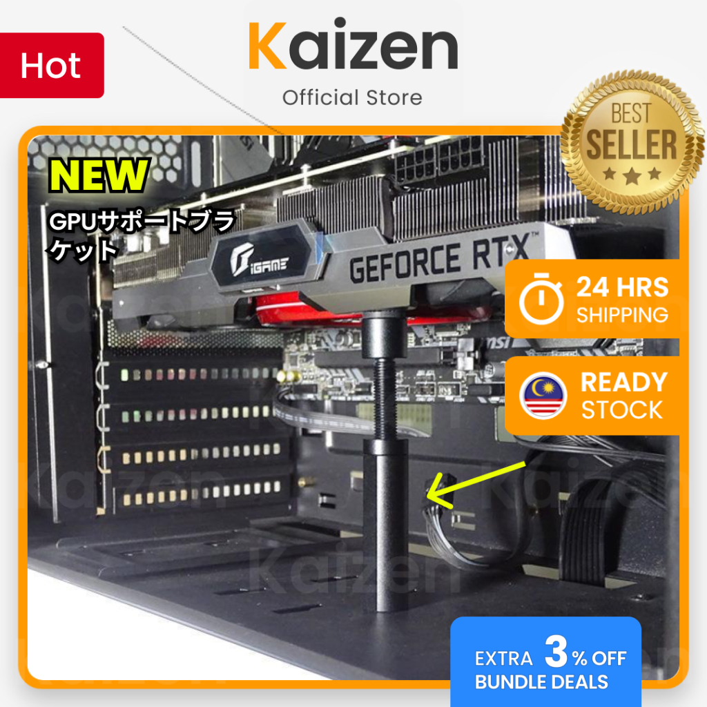 Magnetic GPU Holder GPU Stand Graphic Card Holder Vertical GPU Support ...