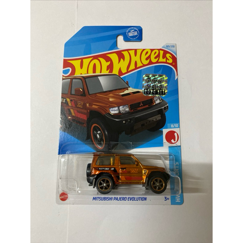 Hot wheels Factory Sealed 2024 Super Treasure Hunt Pajero Evolution STH US Card Shopee Malaysia