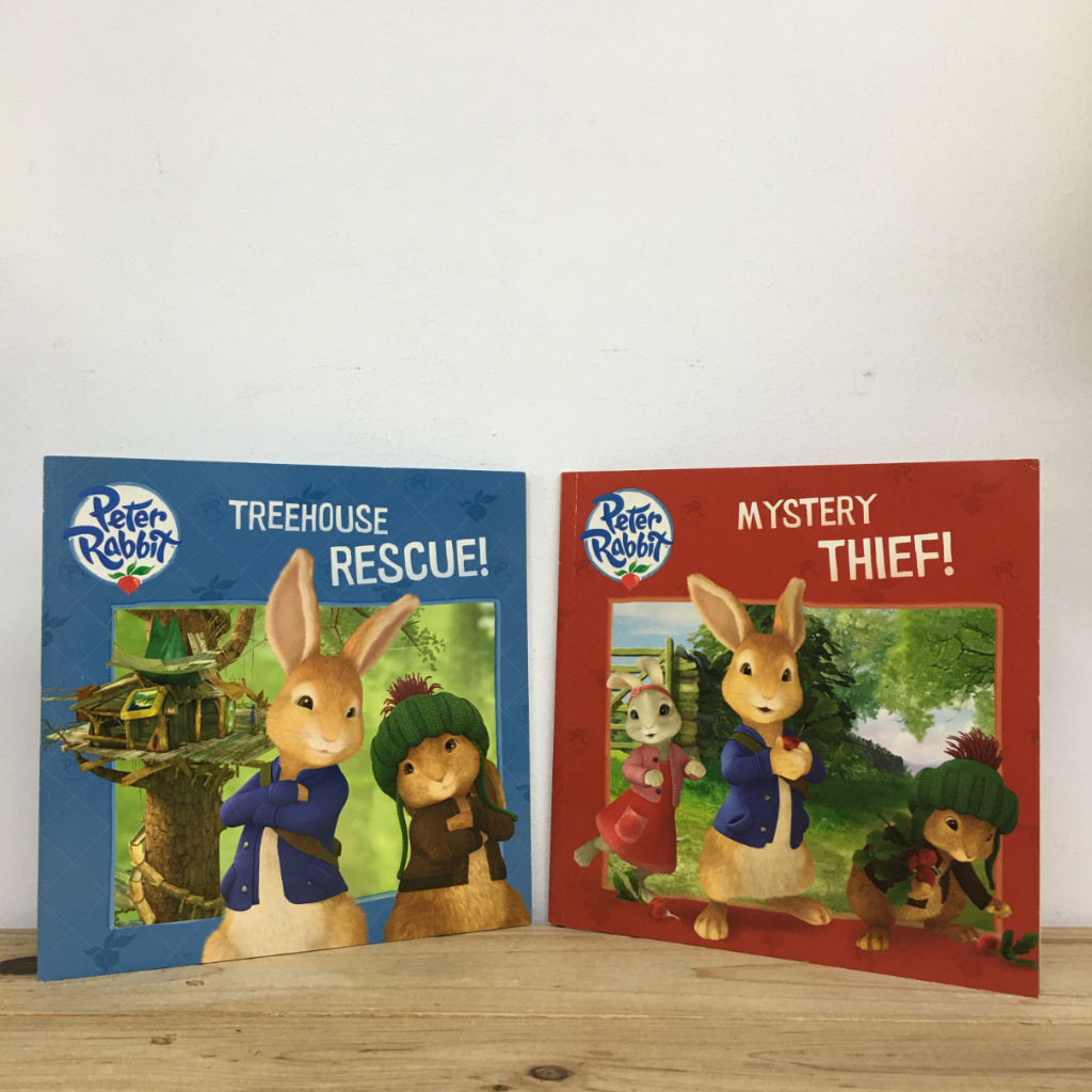 Peter Rabbit Children Series (2 books) (Preloved) | Shopee Malaysia