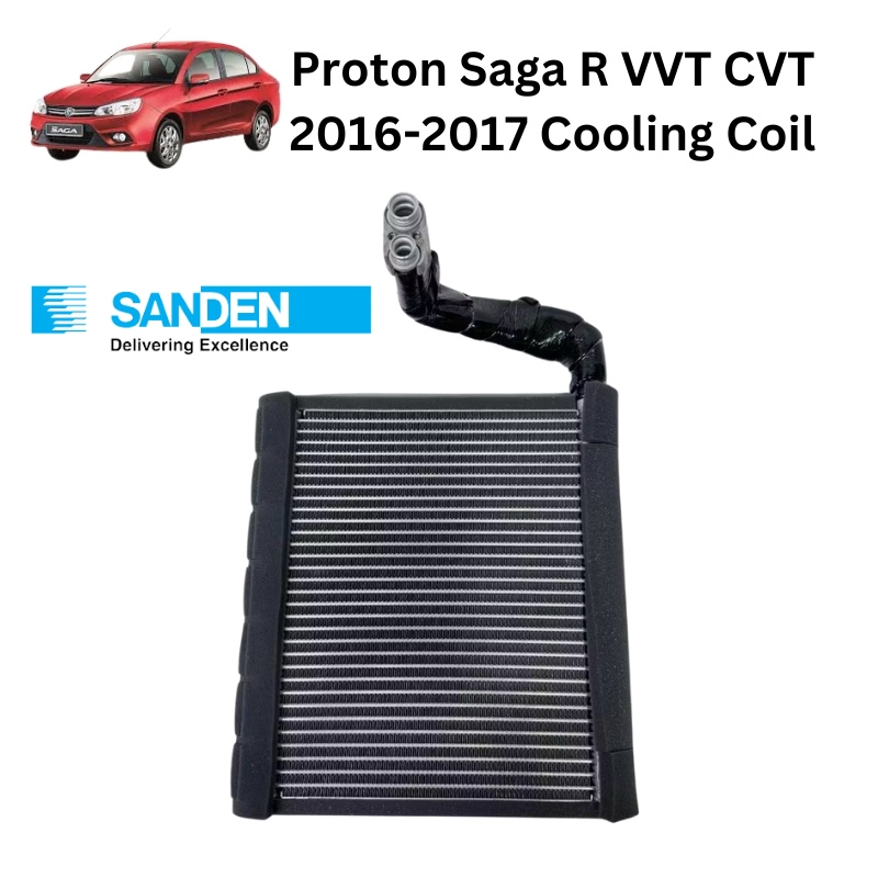 SANDEN PROTON SAGA R VVT CVT 2016-2017 COOLING COIL/EVAPORATOR M1992 ...