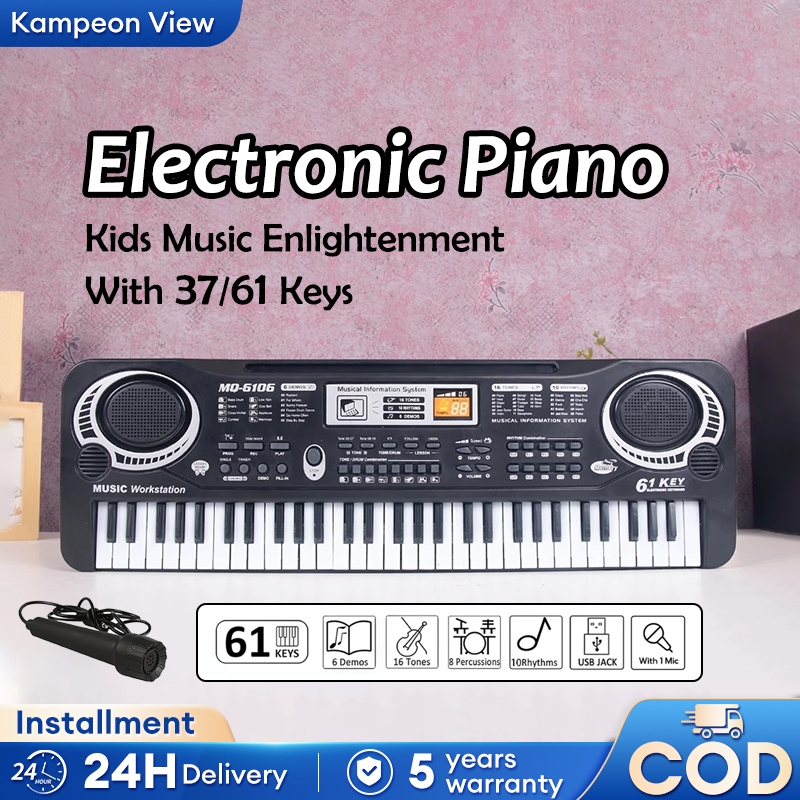 Electronic Piano 61 Keys Digital Music Electronic Keyboard Musical Key