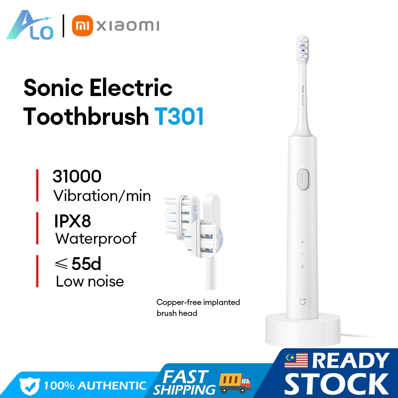 Xiaomi Mijia Sonic Electric Toothbrush T301 Rechargeable Ultrasonic ...