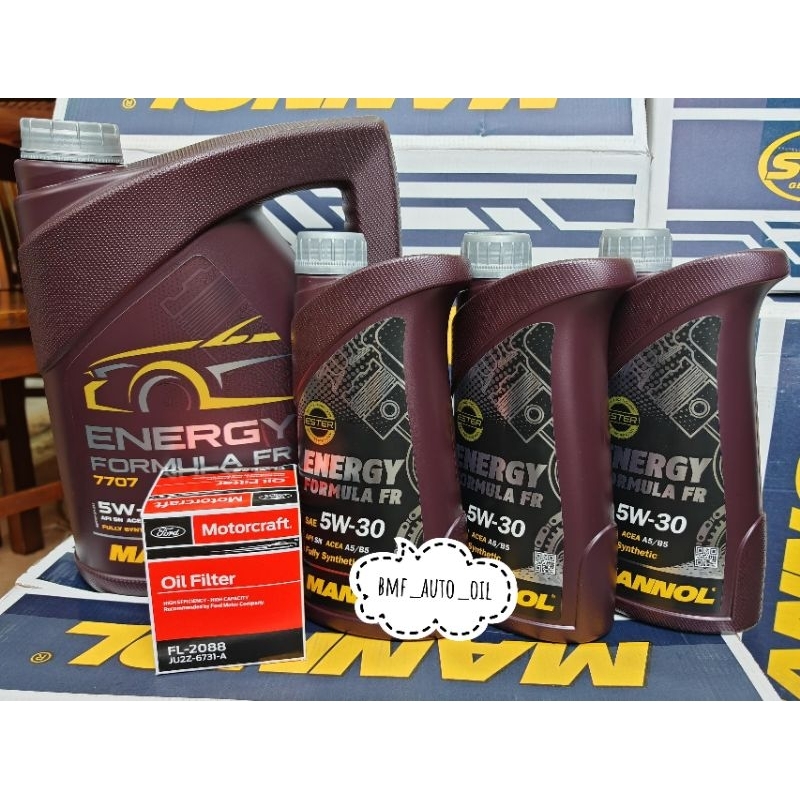 Mannol Energy Formula JP 5W-30 Motoröl (8 Liter) + 2x Motor Doctor + 2x Motor Flush – Für Japanische/koreanische Benzinmotoren