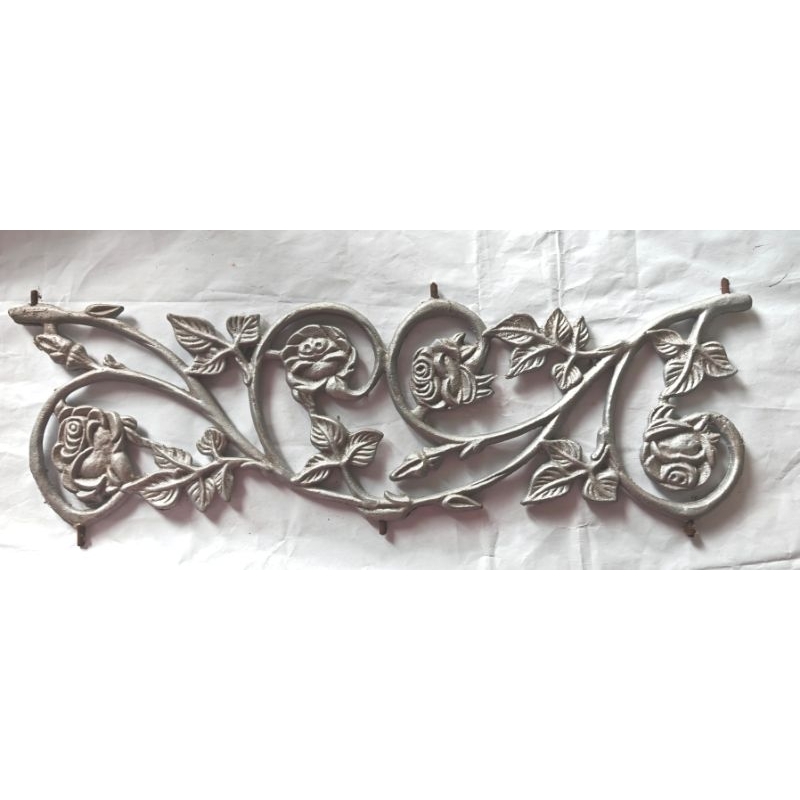 WROUGHT IRON ALUMINUM FLOWER/GATE/HOUSE HR90M19 ROSE / BUNGA ANTIK ...