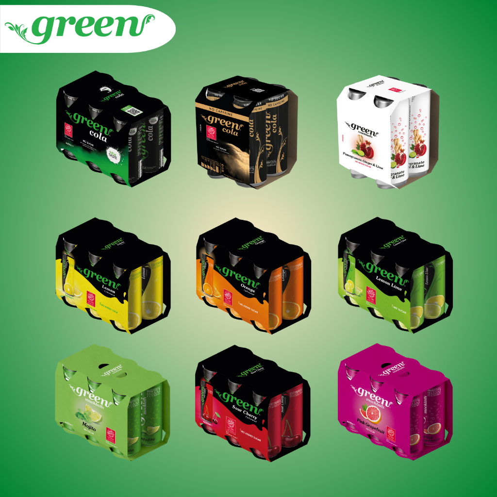 Green Cola Variety Packs [ 330ml || 6 or 4 Pieces ] – Naturally ...